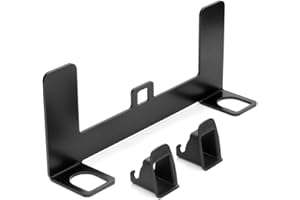 Gecheer Kit de Montaje de Anclaje Universal para Asiento Infantil para Automóvil, Kit de Anclaje Universal para Asiento de Coche para Conector de Cinturón ISOFIX