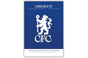 Chelsea FC 2027 A3 Deluxe Calendar