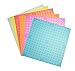 Produktbild Strictly Briks Premium Clear Colors Blue, Clear, Green, Magenta, Orange, and Red 10" x 10" Stackable Baseplate 6 Pack - Compatible with All Major Brands