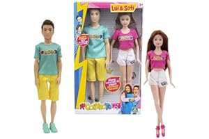 Giochi Preziosi- Me Contro Te Sofì e Luì Fashion Doll Coppia, Multicolore, MEC33000