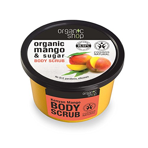 Organic Shop Kenyan Mango Body Scrub, 250 ml