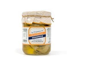 Consorcio - CORAZONES DE ALCACHOFA PRIMERA CON ACEITE DE OLIVA 8-12 FRUTOS GRAN GOURMET 250g