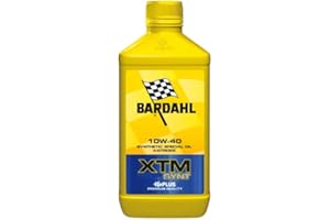 Bardahl - Olio Moto XTM SYNT 10W40, per Motori Pluri e Monocilindrici di Elevata Potenza, Massimizza Prestazioni del Motore, Mantiene Viscosità Stabile in Range Elevato di Temperature