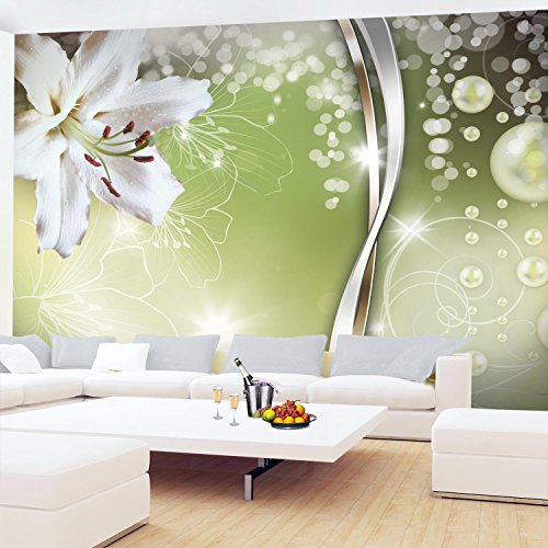 Fototapete Orchidee 308 x 220 cm – Vliestapete – Wandtapete – Vlies Phototapete – Wand – Wandbilder XXL – !!! 100% MADE IN GERMANY !!! Runa Tapete 9077010a - 4