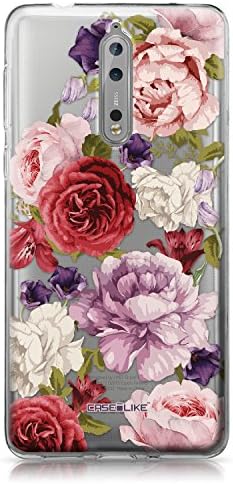 CASEiLike Nokia 8 Sirocco case, Mixed Roses 2259 Pattern TPU Case Bumper Snap-on Back Cover for Nokia 8 Sirocco