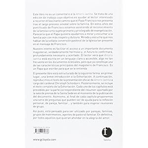 La alegría del amor: Edición de trabajo de la exhoratación aposólica postsinodal Amoris laetitia (Familia)