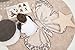 Lorena Canals Butterfly Vintage Washable Rug (Nude)