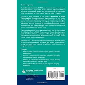 Introduction to Mobile Communications: Technology, Services, Markets