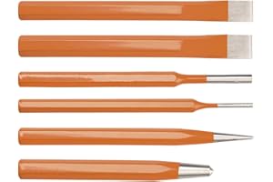 Neo Tools 33-061 - Pack de 6 punzones y cortafrío