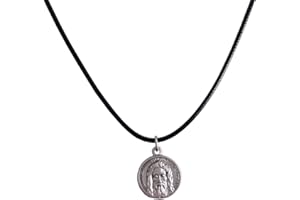 I G J The Holy Face Shroud of Christ Medal with String Cord - Real Italian Masterpiece …