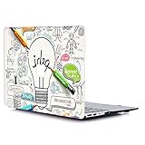 FÁCIL DE USAR: Acceso a todos los puertos. El diseño de dos piezas lo hace fácil de poner y quitar. El diseño fino y ligero asegura que su MacBook permanezca ligero en sus pies