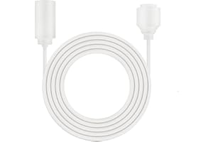 Reolink 4,5m Solarpanel-Verlängerungskabel (Weiß) für Solar-Kamerasystem Argus 2E, Argus 3 Pro, Argus PT in Schwarz, Go Plus und Go PT Plus, die mit einem Micro-USB-Ladeanschluss ausgestattet ist