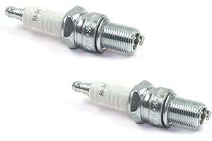 CHAMPION_SET Zündkerze Set 2 Stück Champion RN3C für Aprilia Benelli Beta CPI Derbi Gilera Hercules Honda Husqvarna Kawasaki KTM Moto Guzzi Peugeot Piaggio Polaris Sachs Suzuki TM Racing Vespa Yamaha