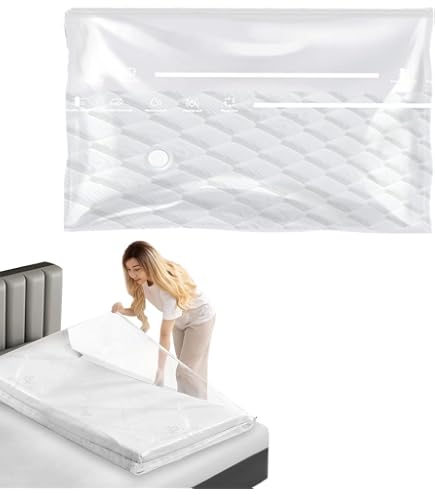 Sac De Rangement Sous Vide Géant Pour Matelas 130x240cm - Réutilisable, étanche - Économiseur D'espace Déménagement