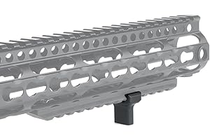 SBGJMY Tactical Mlok Keymod Finger Stop Arresto a Mano Impugnatura Frontale in Aluminium Airsoft per Sistema di Binari Picatinny da 20 mm