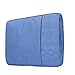 Produktbild businda Multifunktional Sleeve MacBook Polyester Stoff, der Handtasche für MacBook Air 27,9–29,5 cm Fall, MacBook 12 Zoll 2017/2016/2015 Release 11 Inch/12 Inch blau