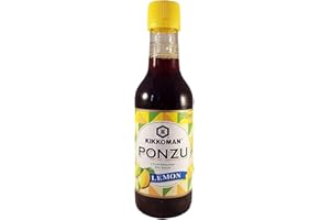 OTSUMAMI-LAND.COM Ponzu Sauce Kikkoman, Soja Soße Zitrusgeschmack, Sojasauce mit Zitronen-Konzentrat 250ml Ponzusauce Lemon