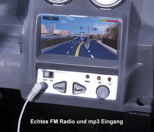 Mercedes-Benz SUV GL450 GL 450 Jeep 12V Kinderauto Kinderfahrzeug Kinder Elektroauto (Weiss)