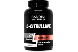 Bandini® L-CITRULLIN 240 kapslar – 3000 mg per dagsdos - 4 kapslar dagligen