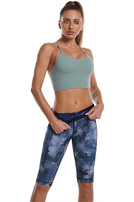 Pantalon De Sudation Short De Sudation TOEECY Taille Haute