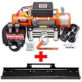cabrestante plasma 4x4 Tirador de línea recta de 6123 kg.