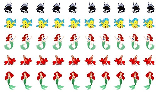 The Little Mermaid Nail Decals