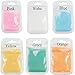 12 Colors / Set Mirror Mermaid Nail Glitter Powder Gorgeous Nail Art Chrome Pigment Glitters (12 colors a set)