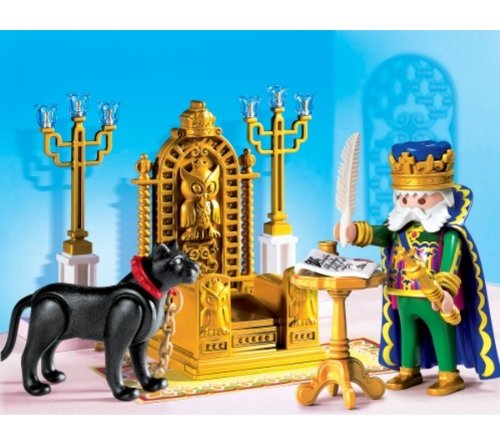 Preisvergleich Produktbild PLAYMOBIL® 4256 - König mit Thron