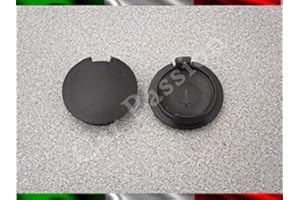 PRASCO TAPPO COPRI GANCIO TRAINO ANTERIORE E POSTERIORE IN ABS NUOVO COMPATIBILE PARAURTI