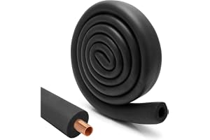 Tutamaz rörisolering av gummi och skum Ø 16 mm Ø 22 mm Ø 32 mm, rörisolering 1,8 m, slang för rördiameter uppvärmning VVS-vär