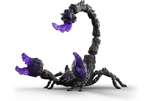 schleich ELDRADOR | Skuggskorpionen 70896 | 20 x 13 x 15 cm | Monsterfigur, stridsvarelse leksak för pojkar 7+, fantasiodjur, actionfigur gåvor, skärmfri fantasifull låtsaslek