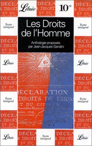 couverture de : DROITS DE L'HOMME (LES)