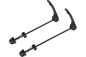 Butyeak Sganci Rapidi in Lega per Bici, Set Mozzo per Bicicletta a Sgancio Rapido, Bicicletta Mozzo Ruota Spiedini Set, Sganci Rapidi per Bicicletta Mozzo Ruota Anteriore e Posteriore