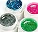 Micro Trader 60 Pots Pure & Glitter Colours UV Builder Gel Nail Art