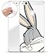Produktbild finoo | Huawei P10 Lite Weiche flexible lizensierte Silikon-Handy-Hülle | Transparente TPU Cover Schale mit Looney Tunes Motiv | Tasche Case mit Ultra Slim Rundum-schutz | Bunny verfüherisch