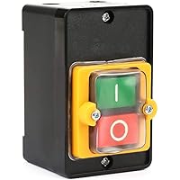 Switch Pushbutton Drucktaste AC220V / 380V 10A EIN/AUS-Drucktastenschalter in mechanischen Textilmaschinen