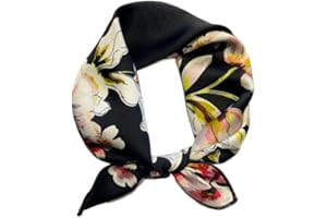 MAIRY Women's Scarves & Wraps Satin Scarf for Sleeping Bandanas Neck Scarfs Fashion Headwear Hair Wrap 19.5 X 19.5 In