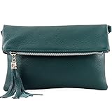 NEU - Schöne kleine Clutch/Citytasche aus strapazierfähigem und dennoch weichem Leder in vielen Farben erhältlich - NEU