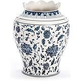 SELETTI Vaso in Porcellana Ø Cm.23 H.26 Hybrid-Melania