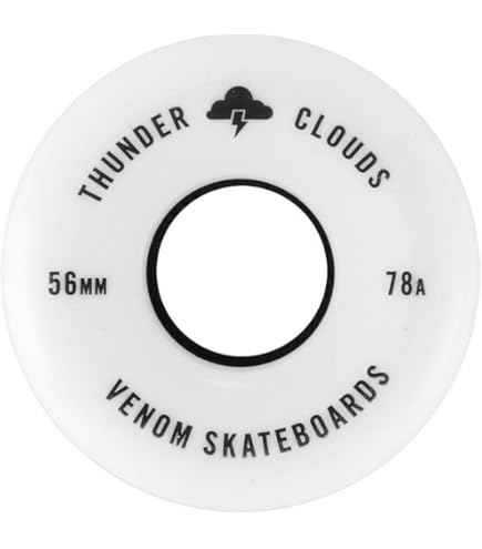 RaceBon Skateboard Räder 52mm 95A - 4-tlg Set Mit Kugellagern