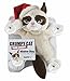 Produktbild Grumpy Cat 10" Window Cling with Santa Hat by Grumpy Cat