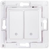 Shelly Home Accessories Wall Switch, 2 Inch, 2 Way White Wall Button (Item May Vary)
