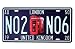 Produktbild La vogue Auto Kennzeichenbeleuchtung Nummernschild Auto Kennzeichen Blechschild london