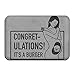 Produktbild 7 – Peng siyao Outdoor Innen congretulations IT 'S A Burger pregnantoutdoor matsmonogram Fußmatte