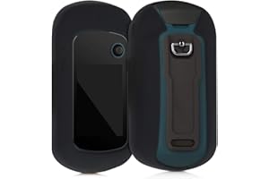 kwmobile Etui kompatybilne z Garmin eTrex 22x / 32x - system nawigacji GPS miękki silikonowy pokrowiec ochronny - czarny