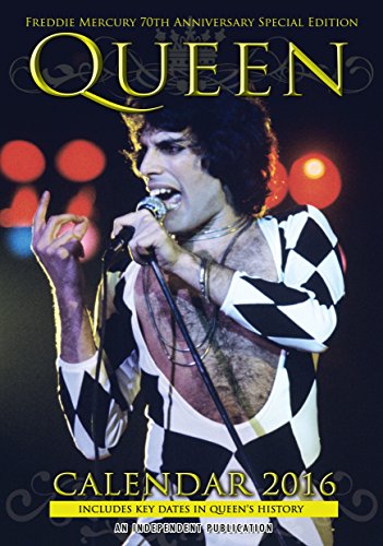 Download QUEEN UK LARGE 2016 WALL CALENDAR NEW & SEALED BY DREAM