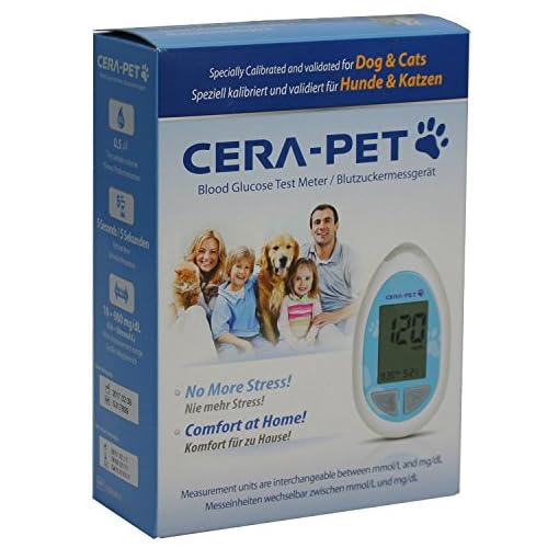 CERAPET VET Blood Glucose Meter for Cats & Dogs Dog Gadgets Store