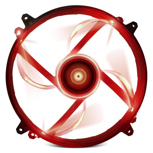 Preisvergleich Produktbild NZXT RF-FZ20S-R1 Gehäuselüfter (200 mm) rot