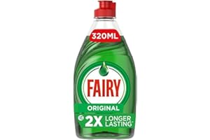 Fairy Original Washing Up Liquid Green with LiftAction, 320 ml