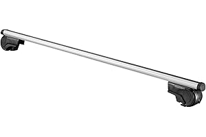 Jeu de barres de toit universelle Twinny Load Aluminium Driver 124cm pour voitures avec barres longitudinales d'origine ouvertes